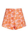 【送料無料】 デレクラムテンクロスバイ レディース ハーフパンツ・ショーツ ボトムス Vadella Painterly Floral Shorts orange rose