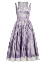 【送料無料】 アレキサンダー・マックイーン レディース ワンピース トップス Sleeveless Dyed Midi-Dress lilac