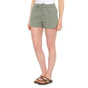 【送料無料】 シーアンドシーカリフォルニア レディース ハーフパンツ・ショーツ ボトムス C&C California Curved Hem Shorts Lily Pad Pd