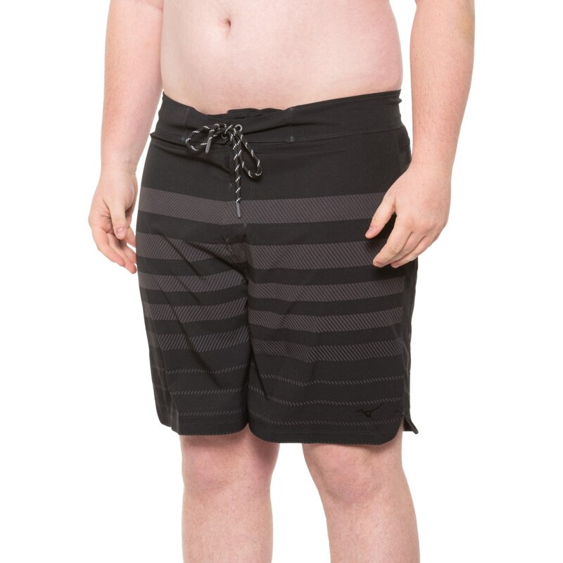 【送料無料】 ミズノ メンズ ハーフパンツ・ショーツ 水着 Mizuno DryLiteR Boardshorts Black