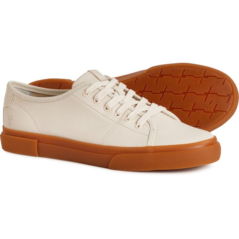 【送料無料】 フライ レディース スニーカー シューズ Frye Gia Sneakers - Leather (For Women) Ivory