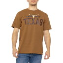【送料無料】 カーハート メンズ シャツ トップス Carhartt 105500 Relaxed Fit Heavyweight Texas Graphic T-Shirt - Short Sleeve Oiled Walnut Heather(4)