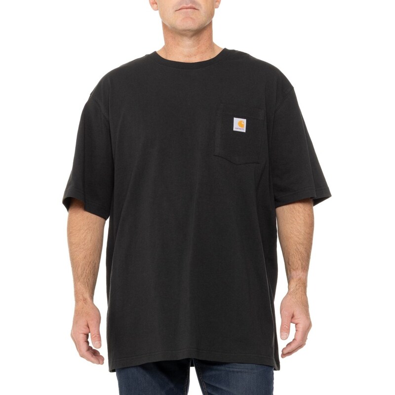 【送料無料】 カーハート メンズ シャツ トップス Carhartt K87 Loose Fit Workwear T-Shirt - Short Sleeve Factory Seconds Black