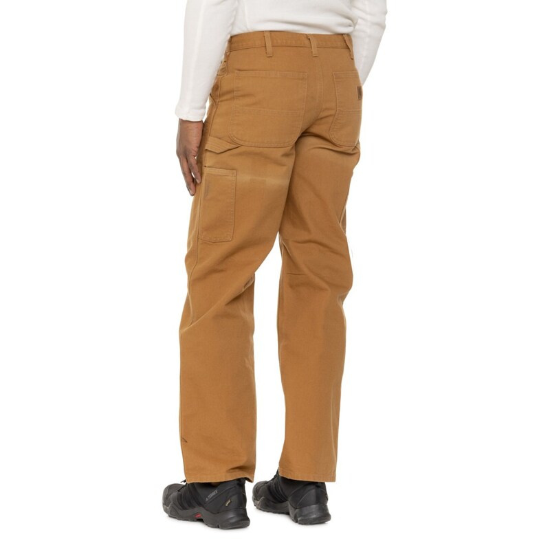 【送料無料】 カーハート メンズ カジュアルパンツ ボトムス Carhartt B11 Loose Fit Washed Duck Work Dungaree Jeans - Factory Seconds Carhartt Brown