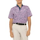【送料無料】 グレイソン メンズ シャツ トップス Greyson Magical Ferns Polo Shirt - Short Sleeve Mauve ...
