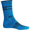 【送料無料】 ゼンサー メンズ 靴下 アンダーウェア Zensah Technical Cycling Socks - Crew (For Men) Electric Blue