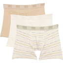【送料無料】 フライ メンズ ボクサーパンツ アンダーウェア Frye Cotton-Blend Boxer Briefs - 3-Pack Beige