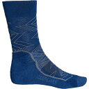 【送料無料】 アイスブレーカー メンズ 靴下 アンダーウェア Icebreaker Light Cushion Hiking Socks - Merino Wool Crew (For Men) Royal Navy
