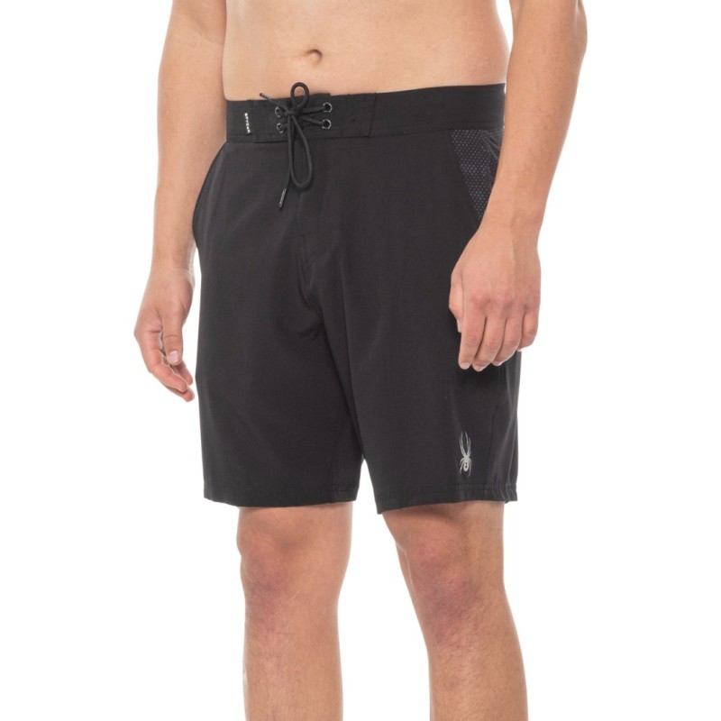 【送料無料】 スパイダー メンズ ハーフパンツ・ショーツ 水着 Spyder Unlined Boardshorts - 9" Black