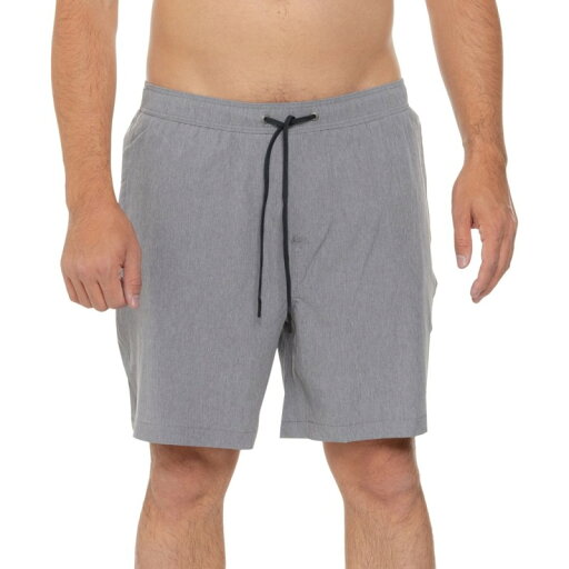 【送料無料】 エディー バウアー メンズ ハーフパンツ・ショーツ 水着 Eddie Bauer Stretch Hybrid Volley Shorts - UPF 50 Gray Heather 【送料無料】 エディー バウアー メンズ ハーフパンツ・ショーツ 水着 Eddie Bauer Stretch Hybrid Volley Shorts - UPF 50 Gray Heather