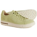 【送料無料】 ビルケンシュトック レディース スニーカー シューズ Birkenstock Made in Portugal Bend Low Sneakers - Suede (For Women) Faded Lime