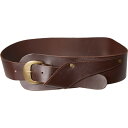 【送料無料】 フリーピープル レディース ベルト アクセサリー Free People Jericho Hip Belt - Leather Dark Roas...
