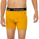 【送料無料】 スマートウール メンズ ボクサーパンツ アンダーウェア SmartWool Everyday Boxer Briefs - Merino Wool Honey Gold