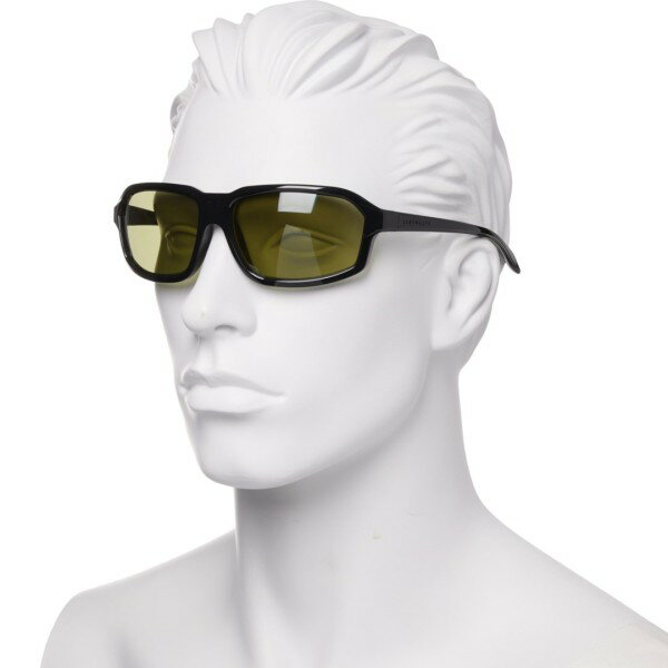 【送料無料】 ブッシュネル メンズ サングラス・アイウェア アクセサリー Serengeti Made in Italy Hext Sunglasses Shiny Black Transparent