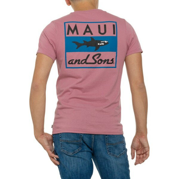 ̵ ޥɥ  T ȥåץ Maui & Sons Classic Shark T-Shirt - Shor...