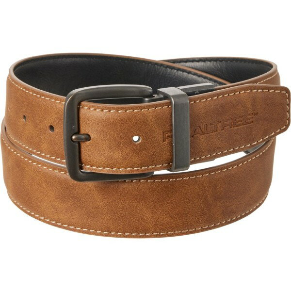 【送料無料】 リアルツリー メンズ ベルト アクセサリー Realtree Cut-Edge Reversible Shot Shell Buckle Belt - 35 mm Tan/Black