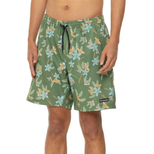 【送料無料】 コロンビア メンズ ハーフパンツ・ショーツ 水着 Columbia Sportswear Summertide Stretch Printed Swim Shorts - UPF 40 Canteen Tiger L 【送料無料】 コロンビア メンズ ハーフパンツ・ショーツ 水着 Columbia Sportswear Summertide Stretch Printed Swim Shorts - UPF 40 Canteen Tiger L