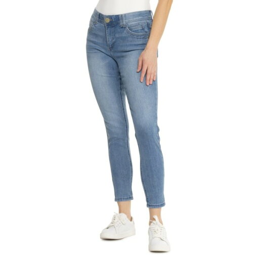 【送料無料】 デモクラシー レディース デニムパンツ ジーンズ ボトムス Democracy AbTechnology Cuffed Ankle Skinny Jeans - Mid Rise Light Blue 【送料無料】 デモクラシー レディース デニムパンツ ジーンズ ボトムス Democracy AbTechnology Cuffed Ankle Skinny Jeans - Mid Rise Light Blue
