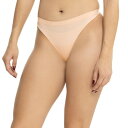 【送料無料】 ボンバス レディース パンツ アンダーウェア BOMBAS Ribbed Seamless Panties - Thong Wheat