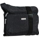 【送料無料】 バッガリーニ レディース ショルダーバッグ バッグ baggallini HP Bagg Crossbody Bag Black Cheetah Emboss