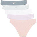 【送料無料】 ロキシー レディース パンツ アンダーウェア Roxy Breathable V-Front Laser-Cut Panties - 5-Pack...