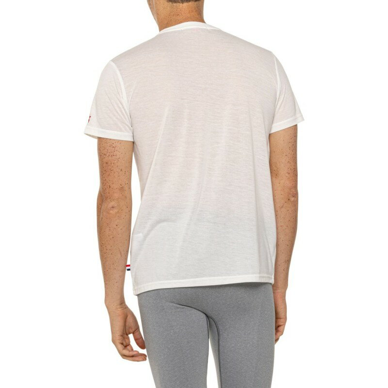 パーフェクトモーメント メンズ 水着 ハーフパンツ・ショーツ Tシャツ PERFECT MOMENT Super Star T-Shirt - Short Sleeve Snow White ホワイト