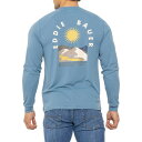 【送料無料】 エディー バウアー メンズ シャツ トップス Eddie Bauer Juniper T-Shirt - UPF 50 Long Sleeve Bluestone(4)