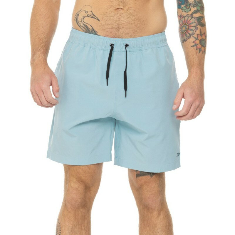 【送料無料】 ダカイン メンズ ハーフパンツ・ショーツ 水着 DaKine High-Performance Volley Shorts - UPF 50+ 7.5" Built-In Liner Shorts Forget-Me-Not