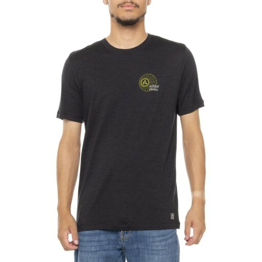 【送料無料】 アーティレクト メンズ Tシャツ トップス ARTILECT Utilitee T-Shirt - Merino Wool Short Sleeve Black 【送料無料】 アーティレクト メンズ Tシャツ トップス ARTILECT Utilitee T-Shirt - Merino Wool Short Sleeve Black