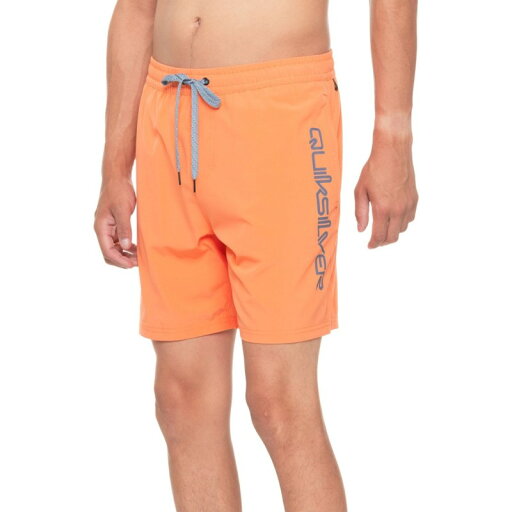 【送料無料】 クイックシルバー メンズ ハーフパンツ・ショーツ 水着 Quiksilver Bandit Volley Swim Shorts Papaya 【送料無料】 クイックシルバー メンズ ハーフパンツ・ショーツ 水着 Quiksilver Bandit Volley Swim Shorts Papaya