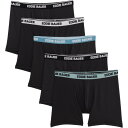 【送料無料】 エディー バウアー メンズ ボクサーパンツ アンダーウェア Eddie Bauer Mesh Boxer Briefs - 5-Pack Jet Black