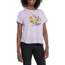 【送料無料】 エディー バウアー レディース シャツ トップス Eddie Bauer Paddock T-Shirt - Short Sleeve H. Pastel Lilac