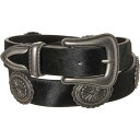 【送料無料】 ラングラー レディース ベルト アクセサリー Wrangler Scalloped Three-Piece Belt - Leather 25 m...