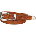 【送料無料】 ウィルレザーグッズ レディース ベルト アクセサリー Will Leather Goods Embossed Belt Tan