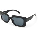 【送料無料】 ハーレー レディース サングラス・アイウェア アクセサリー Hurley Slim Rectangle Sunglasses - Polarize...