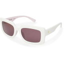 【送料無料】 ハーレー レディース サングラス・アイウェア アクセサリー Hurley Slim Rectangle Sunglasses - Polarize...