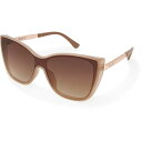 【送料無料】 ロキシー レディース サングラス・アイウェア アクセサリー Roxy Catty Shield Sunglasses Portobella