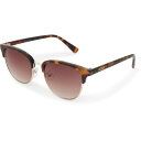 【送料無料】 ロキシー レディース サングラス・アイウェア アクセサリー Roxy Catty Retro Sunglasses Dark Demi