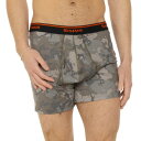 【送料無料】 シムズ メンズ ボクサーパンツ アンダーウェア Simms Boxer Briefs Regiment Camo Olive Drab