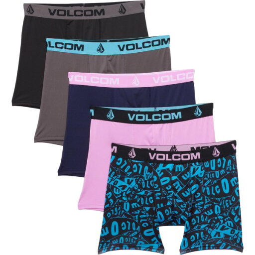 【送料無料】 ボルコム メンズ ボクサーパンツ アンダーウェア Volcom Sport-Performance Boxer Briefs - 5-Pack Multi 【送料無料】 ボルコム メンズ ボクサーパンツ アンダーウェア Volcom Sport-Performance Boxer Briefs - 5-Pack Multi