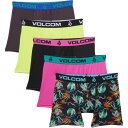 【送料無料】 ボルコム メンズ ボクサーパンツ アンダーウェア Volcom Sport-Performance Boxer Briefs - 5-Pack M...