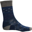 【送料無料】 スマートウール メンズ 靴下 アンダーウェア SmartWool Everyday Juncture Socks - Merino Wool Crew (For Men) Deep Navy