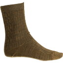 【送料無料】 スマートウール メンズ 靴下 アンダーウェア SmartWool Everyday Zero Cushion Cable Socks - Merino Wool Crew (For Men and Women) Desert Sand