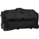 【送料無料】 ハイランドタクティカル メンズ ボストンバッグ バッグ HIGHLAND TACTICAL 30" Squad Rolling Duffel Bag - Black Black