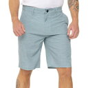 【送料無料】 ハーレー メンズ ハーフパンツ・ショーツ ボトムス Hurley Essential Heather Hybrid Walk Shorts Gladiator Grey