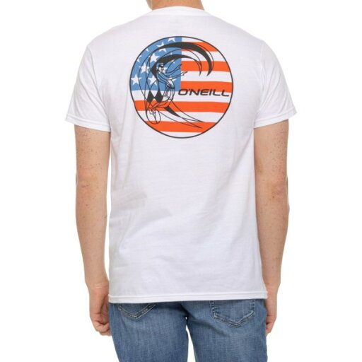 【送料無料】 オニール メンズ Tシャツ トップス O'Neill Old Glory T-Shirt - Short Sleeve White 【送料無料】 オニール メンズ Tシャツ トップス O'Neill Old Glory T-Shirt - Short Sleeve White
