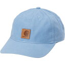 【送料無料】 カーハート レディース 帽子 アクセサリー Carhartt 100289 FastDryR Cotton Canvas Baseball Cap Skystone