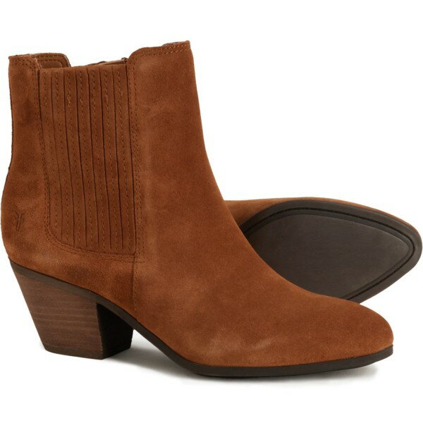 ReVida ŷԾŹ㤨֥ե饤 ǥ 塼 ֡ġ쥤֡ 륷֡  륷 Frye Sandra Chelsea Boots - Suede (For Women CognacפβǤʤ17,980ߤˤʤޤ
