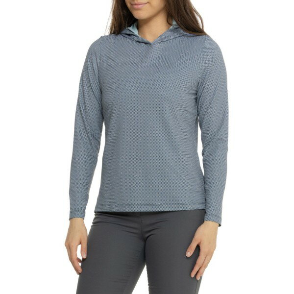 ピーター・ミラー レディース アウター パーカー・スウェット Peter Millar Pine Hoodie - UPF 50+ Gra..