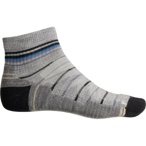 スマートウール メンズ アンダーウェア 靴下 アンクル SmartWool Light Cushion Pattern Hiking Socks - Merino Wool Ankle (For Men and Women) Light Gray グレー